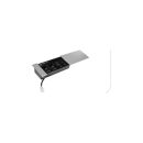 پریز توکار کشویی شبکه و تلفن کد 728