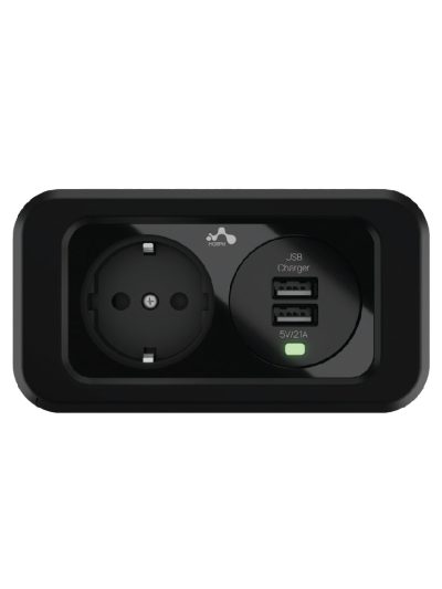 پریز توکار مورف مدل Twin Plus