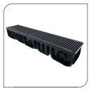 گاتر پلی آمید تقویت شده 16*20 سانتی مشکی